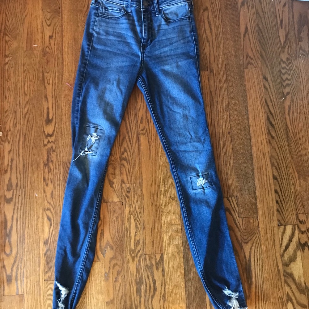 Hollister High Rise Super Skinny Jeans